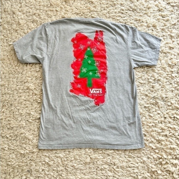 Vans off the wall logo holiday tee XL - Picture 3 of 8